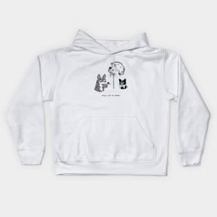 Dogs Like To Drool Kids Hoodie